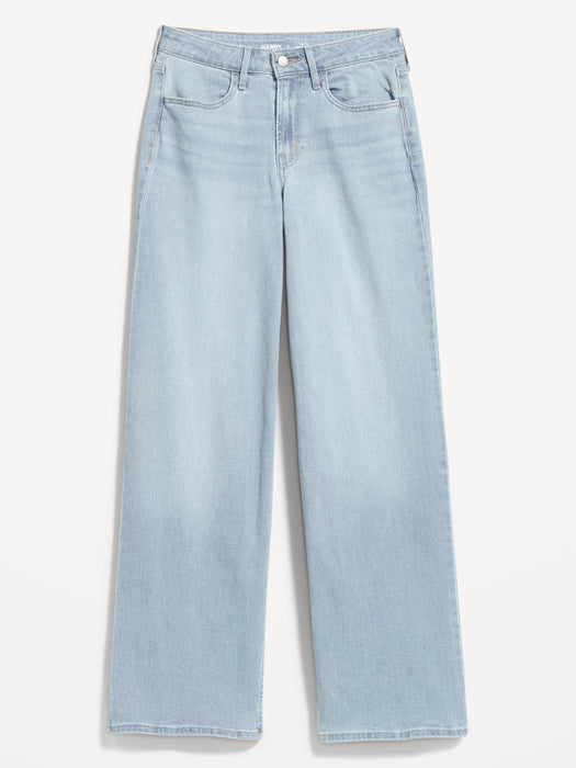 High-Waisted Wow Wide-Leg Jeans