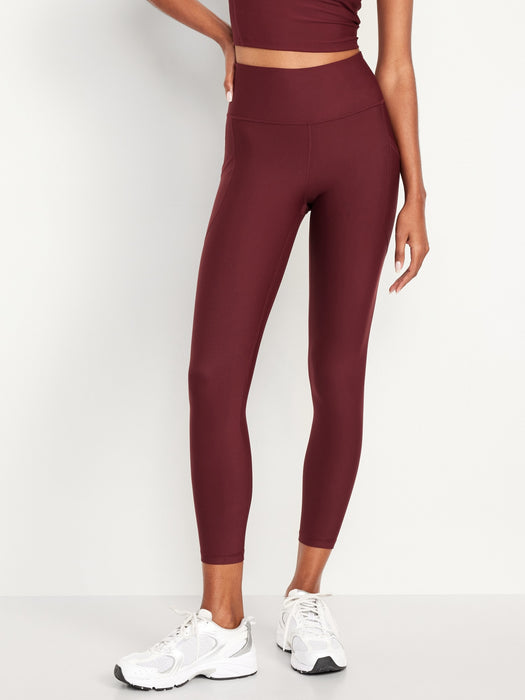 High-Waisted PowerSoft 7/8 Pocket Leggings