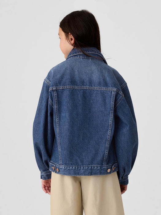 Gap &#215; DÔEN Kids Oversized Icon Denim Jacket