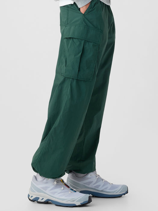 Nylon Cargo Pants