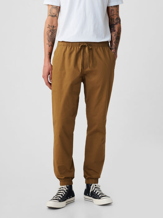 Slim Canvas Joggers with GapFlex