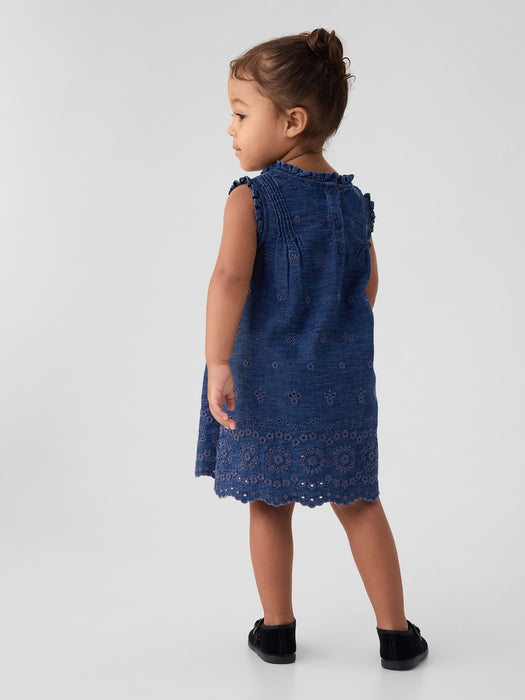 Gap &#215; DÔEN Baby Eyelet Denim Dress