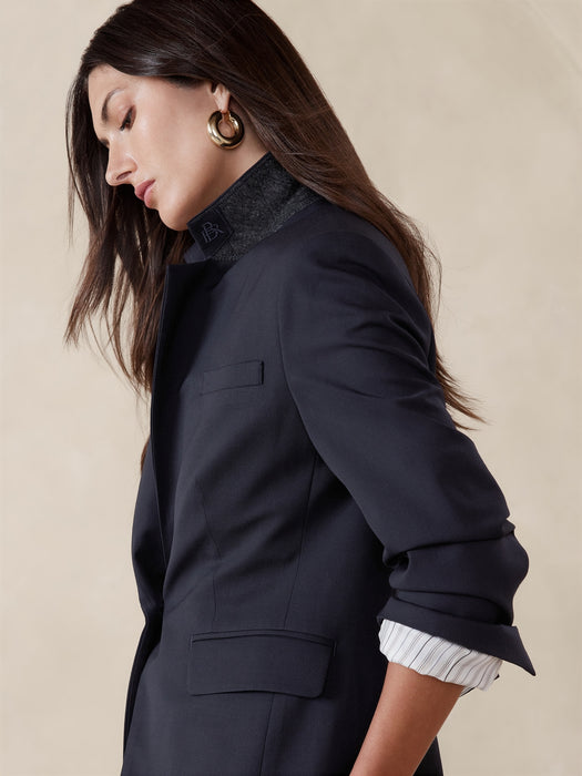 Siena Slim Italian Wool Blazer