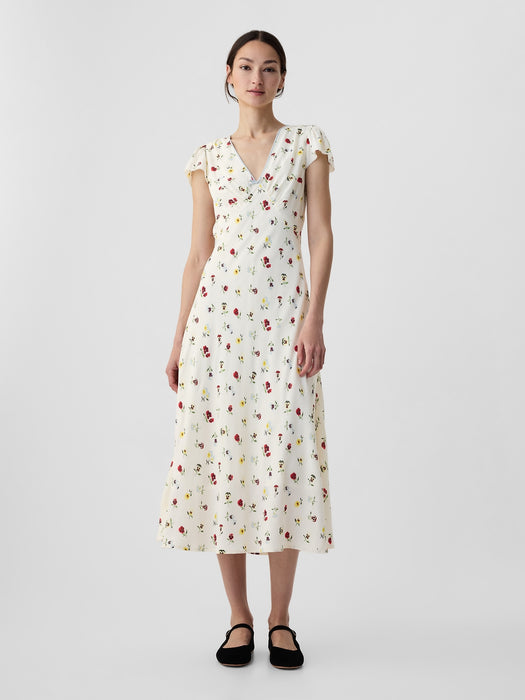 Gap &#215; DÔEN Floral Midi Dress