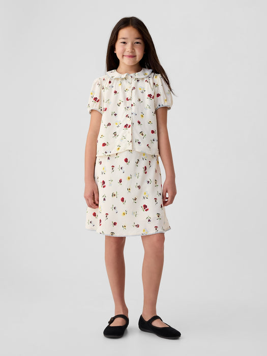 Gap &#215; DÔEN Kids Floral Skirt