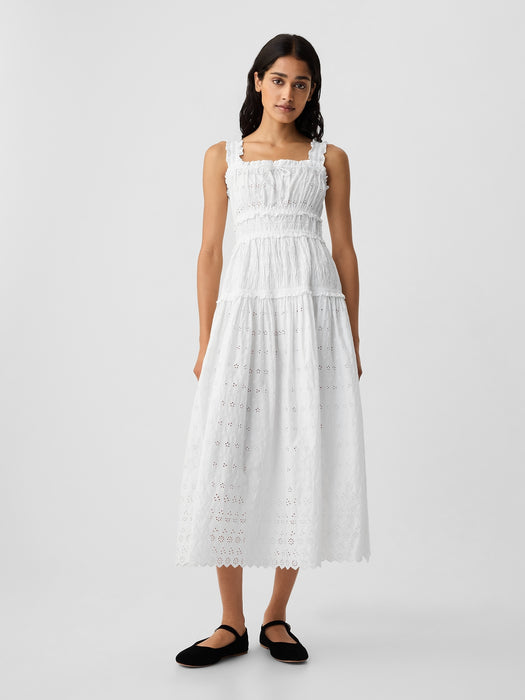 Gap &#215; DÔEN Eyelet Midi Dress