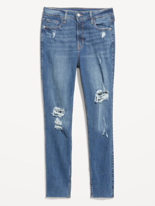 Extra High-Waisted Rockstar 360° Stretch Super-Skinny Jeans