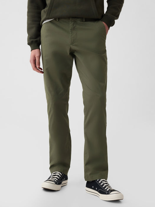 Modern Khakis in Straight Fit with GapFlex