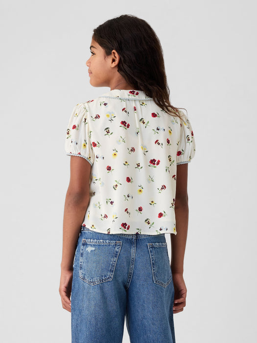 Gap &#215; DÔEN Kids Floral Shirt