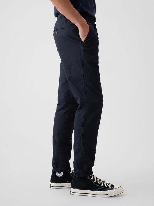 Slim Canvas Joggers with GapFlex