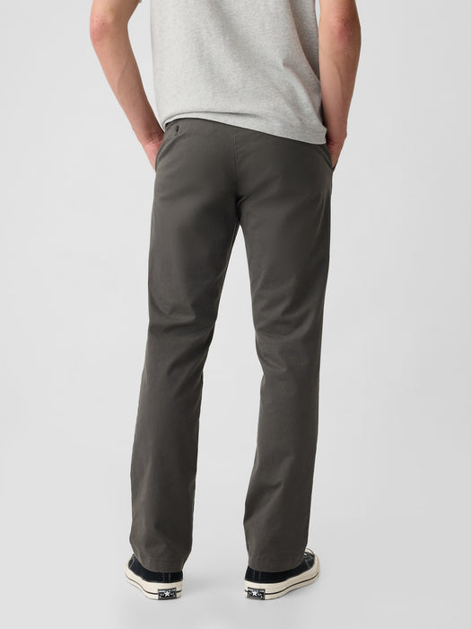 Modern Khakis in Straight Fit with GapFlex