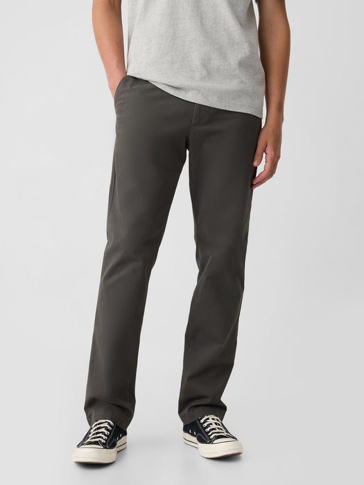 Modern Khakis in Straight Fit with GapFlex