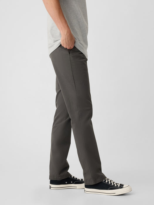 Modern Khakis in Straight Fit with GapFlex