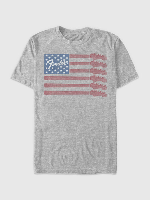 Fender Guitar American Flag Graphic Tee