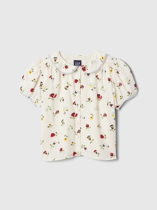 Gap &#215; DÔEN Kids Floral Shirt