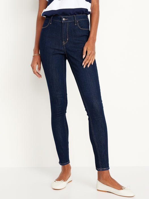 High-Waisted Wow Super-Skinny Jeans