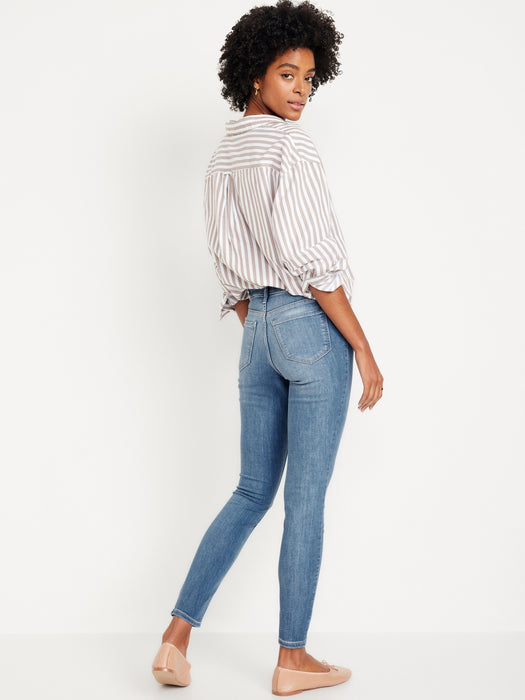 High-Waisted Rockstar Super-Skinny Jeans