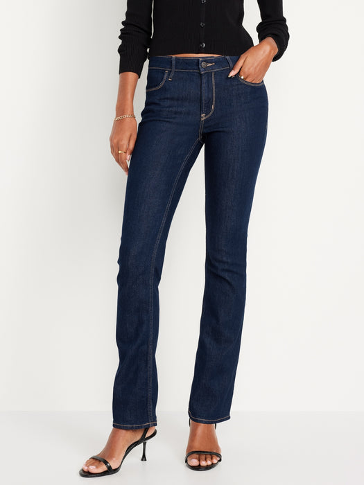 Mid-Rise Wow Boot-Cut Jeans