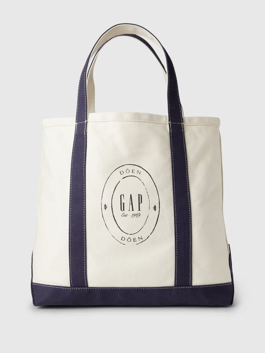 Gap &#215; DÔEN Logo Tote Bag