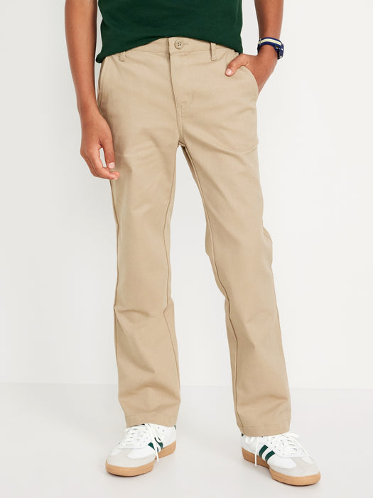 Uniform Straight Leg Pants for Boys