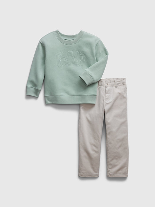 Toddler Logo Two-Piece Outfit Set