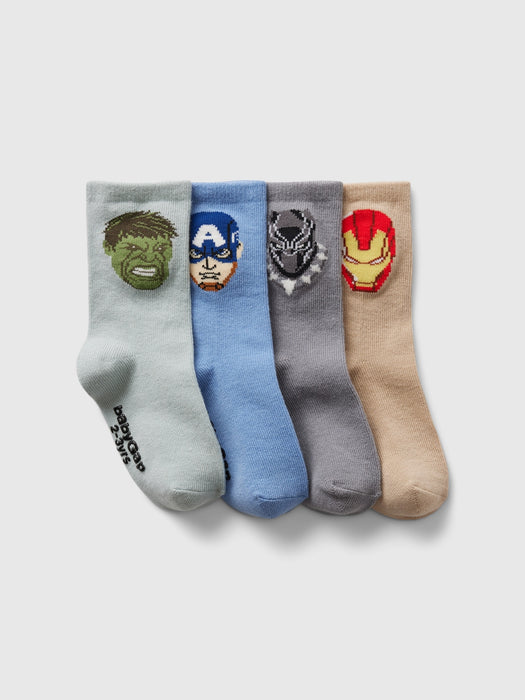 babyGap &#124 Marvel Superhero Crew Socks (4-Pack)