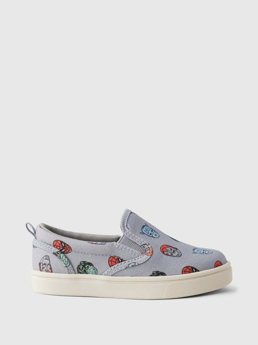 babyGap &#124 Marvel Graphic Slip-On Sneakers