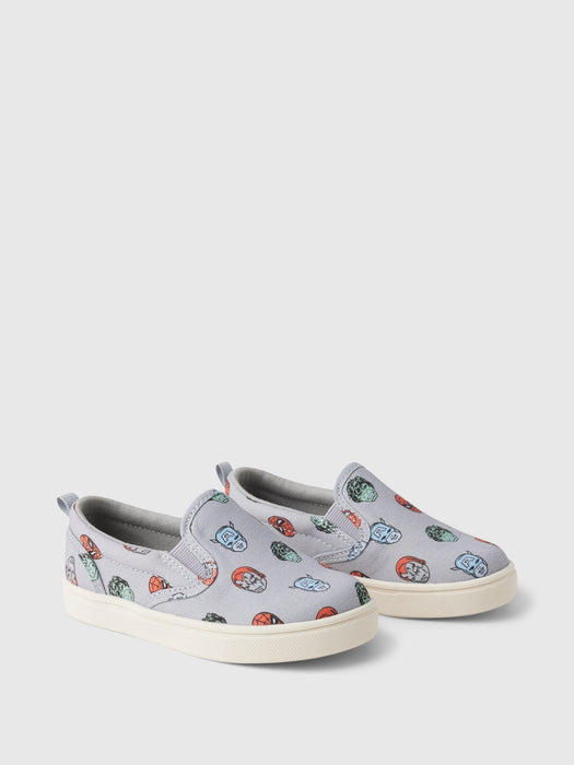 babyGap &#124 Marvel Graphic Slip-On Sneakers