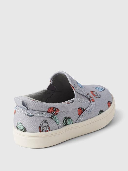 babyGap &#124 Marvel Graphic Slip-On Sneakers