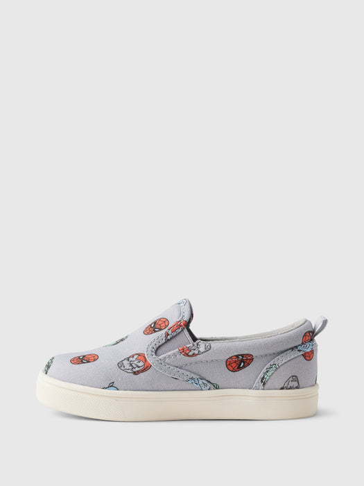 babyGap &#124 Marvel Graphic Slip-On Sneakers