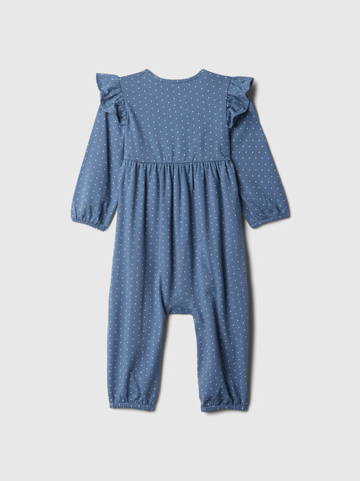 Baby Organic Cotton Flutter One-Piece