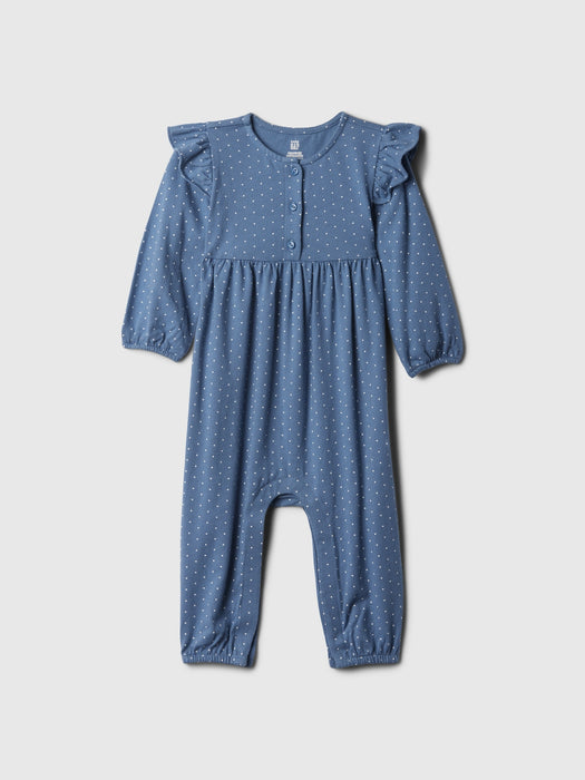 Baby Organic Cotton Flutter One-Piece