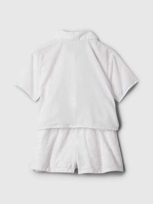 babyGap Embroidered Outfit Set