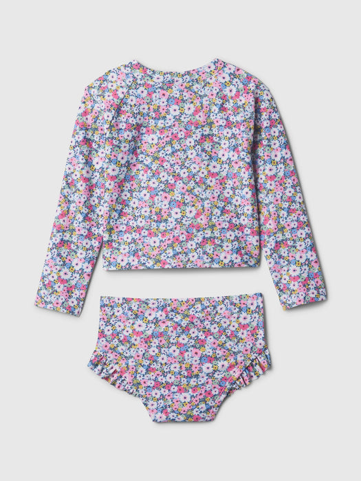 babyGap Print Rash Guard Two-Piece