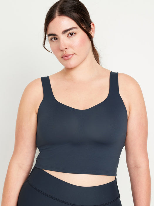 PowerSoft Molded Cup Longline Sports Bra