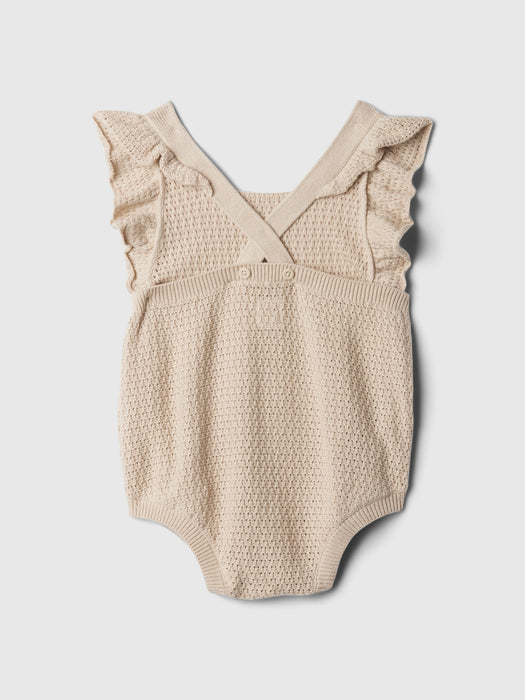 Baby Crochet Shorty One-Piece