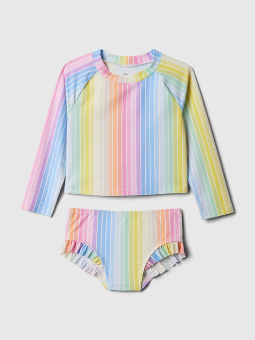 babyGap Print Rash Guard Two-Piece