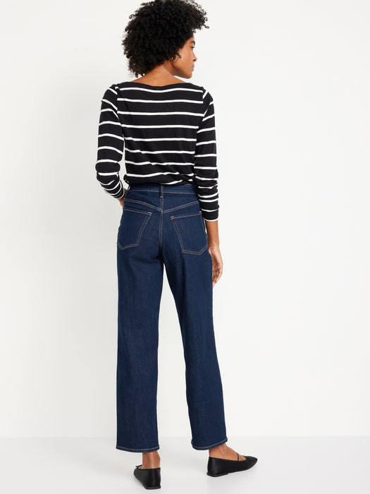 High-Waisted Wow Loose Jeans