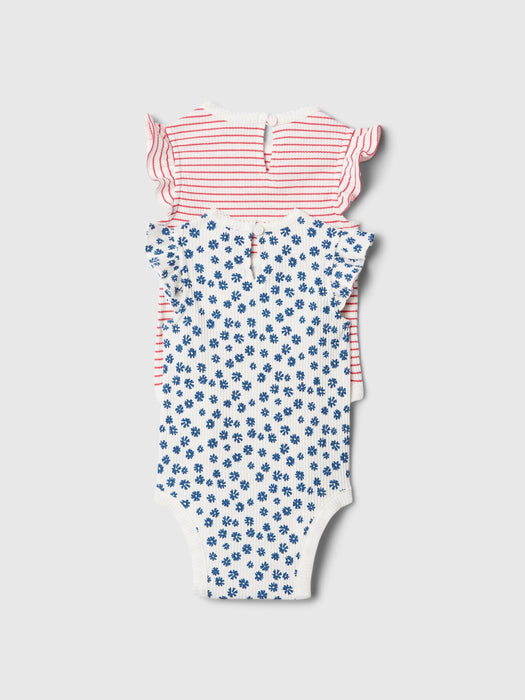 Baby First Favorites Flutter Bodysuit (2-Pack)