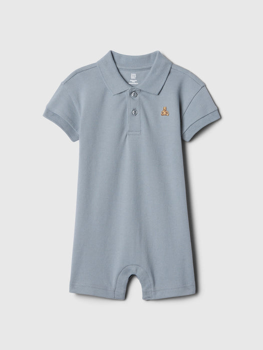 Baby Pique Polo Shorty