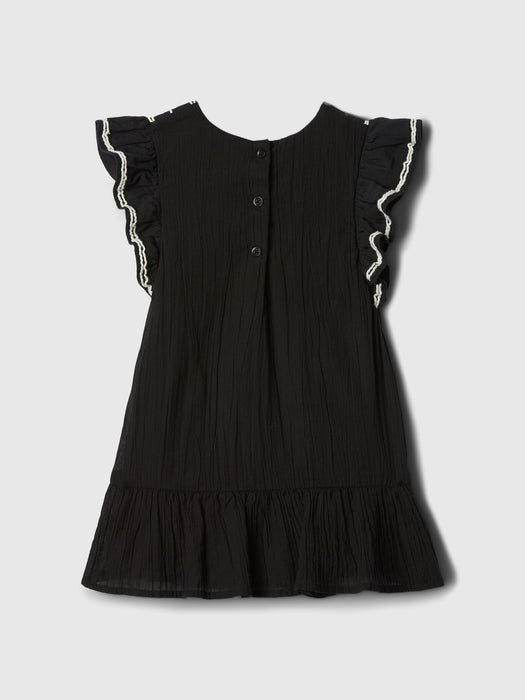 babyGap Embroidered Flutter Dress