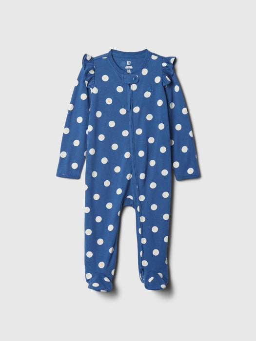 Baby First Favorites Organic Cotton Footed One-Piece