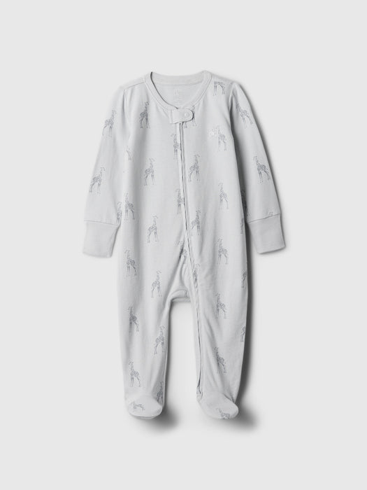 Baby First Favorites Organic Cotton Footed One-Piece