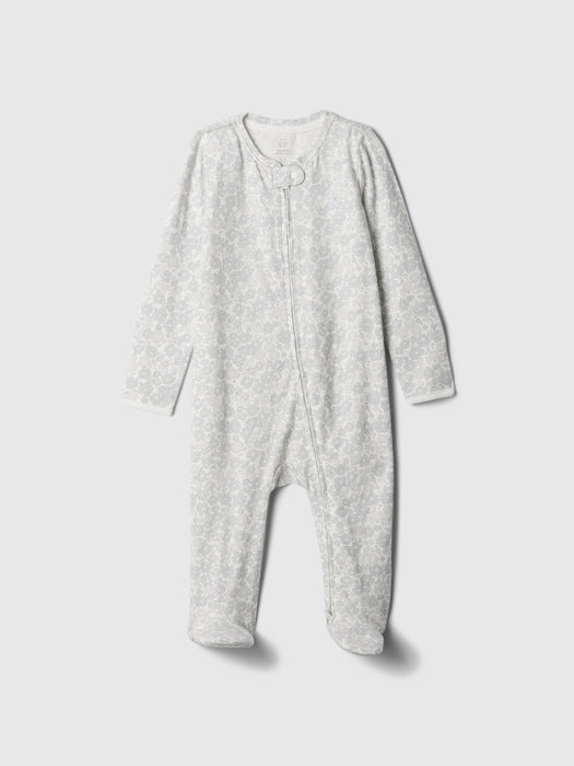 Baby First Favorites Organic Cotton Footed One-Piece