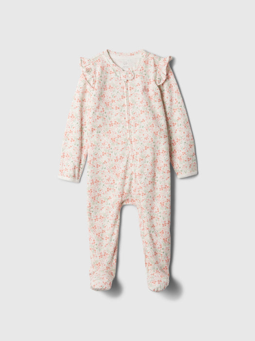 Baby First Favorites Organic Cotton Footed One-Piece