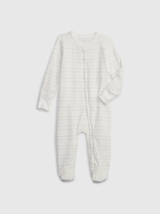 Baby First Favorites Organic Cotton Footed One-Piece