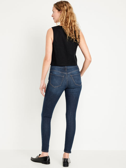 Mid-Rise Rockstar Super-Skinny Jeans for Women