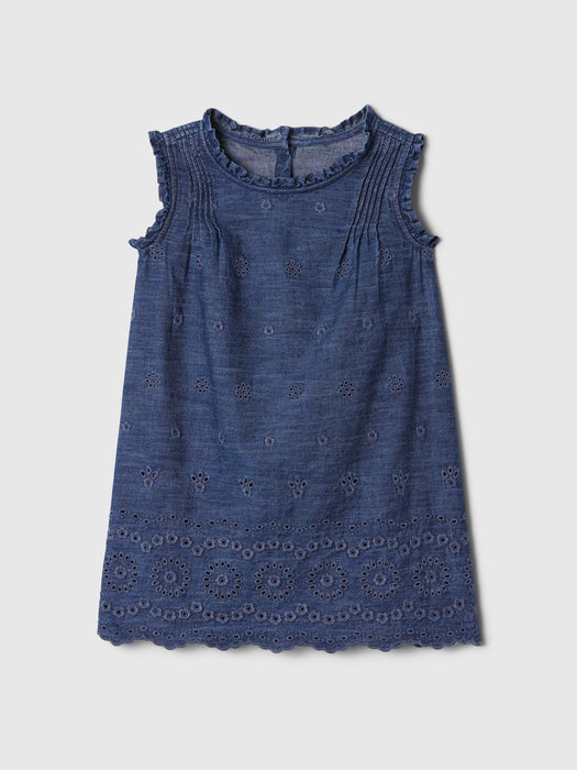 Gap &#215; DÔEN Baby Eyelet Denim Dress