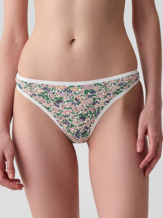 Organic Stretch Cotton Thong