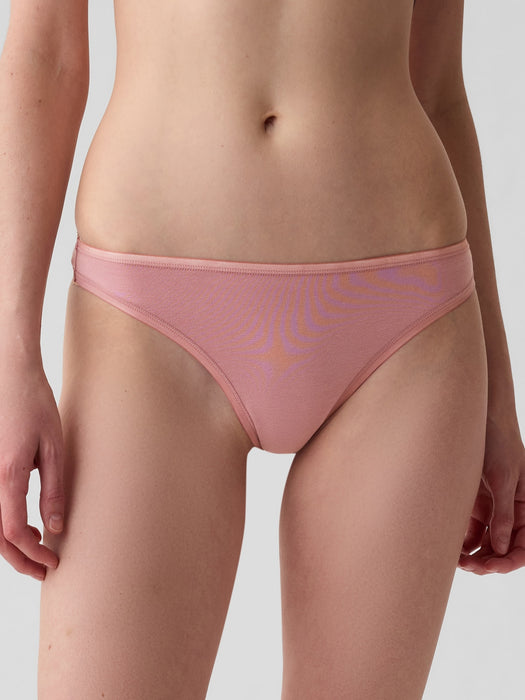 Organic Stretch Cotton Thong